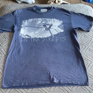 Boys Blue skateboarding tee